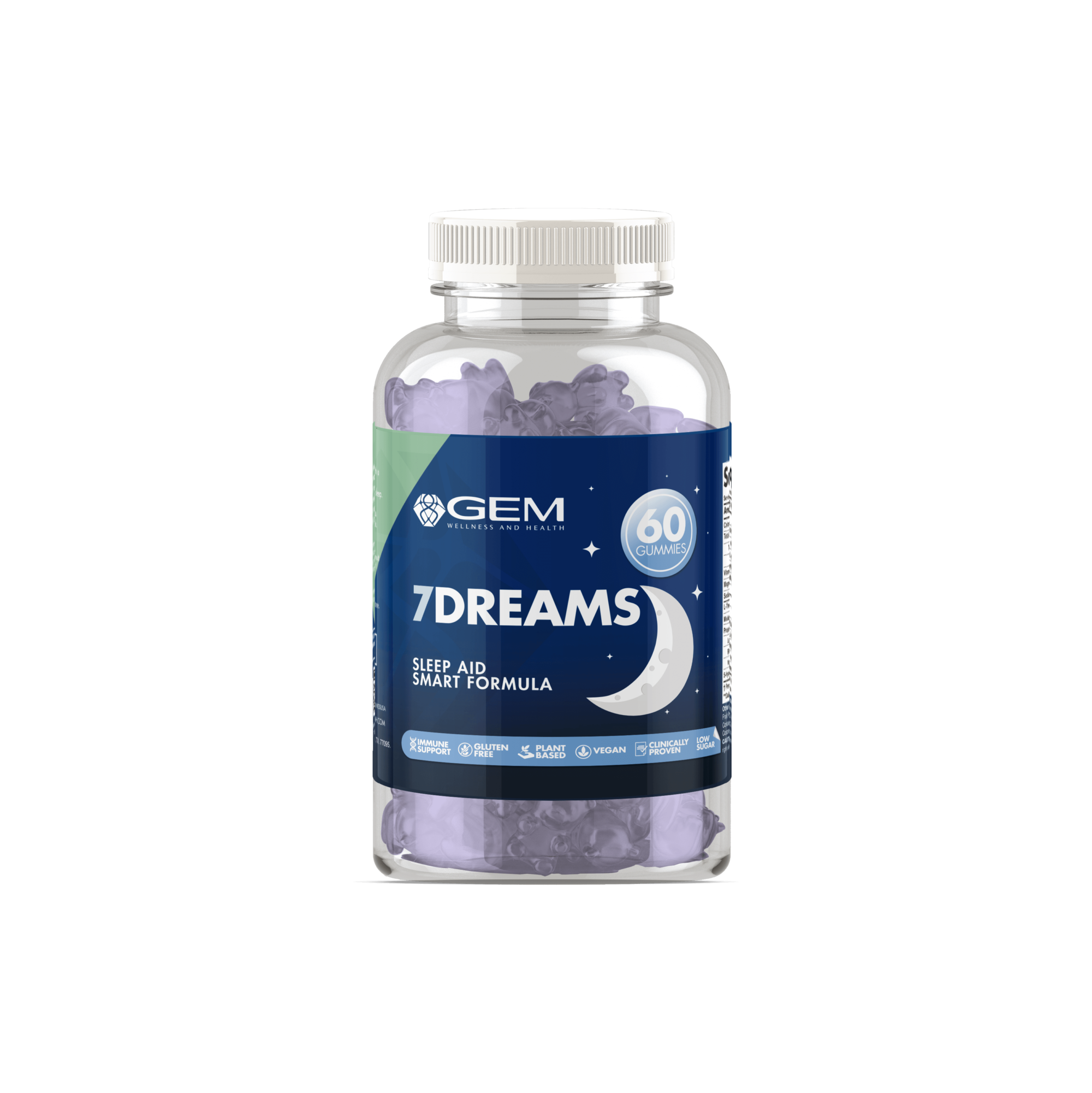 Gem Wellness and Health 7Dreams Sleep Aid Smart Formula