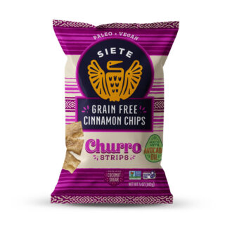 Siete Family Foods Churro Chips Grain Free Cinnamon Flavor, 5 oz. Bag