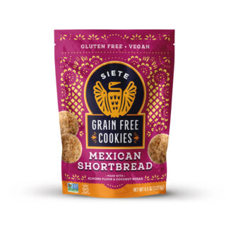 Siete Family Foods Grain Free Mexican Shortbread Cookies, 4.5 oz