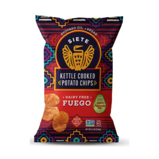 Siete Family Foods Potato Chips Grain Free Fuego Flavor, 5.5 oz. Bag