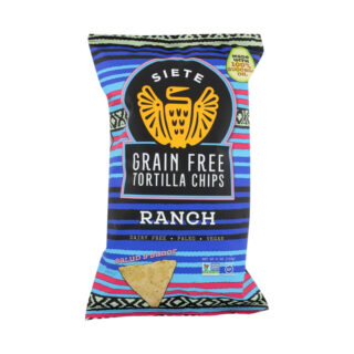 Siete Grain Free Ranch Tortilla Chips, 4 oz