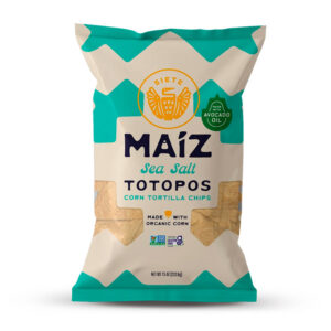 Siete Family Foods Maíz Sea Salt Totopos Corn Tortilla Chips 7.50 oz